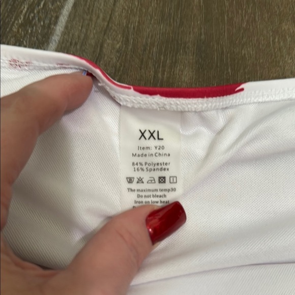 Women's Star-Patterned Navy Top - Picture 5 of 10